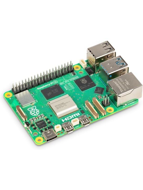 Seeed Studio Raspberry Pi 5 Starter Kit - 8GB RAM，128GB Micro SD Card pre-Loaded with 64-bit Raspberry Pi OS