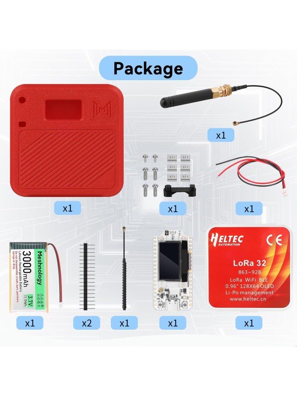 2 Pack ESP32 LoRa V3 Development Board with 915MHz...