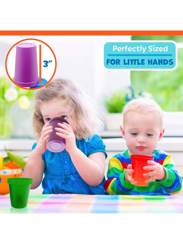 Skoolzy 44 Pc Counting Coins & Learning Set – Montessori Math Development Kit for 18 Months+