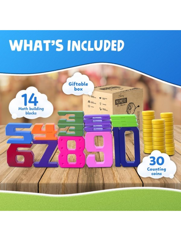 Skoolzy 44 Pc Counting Coins & Learning Set ...