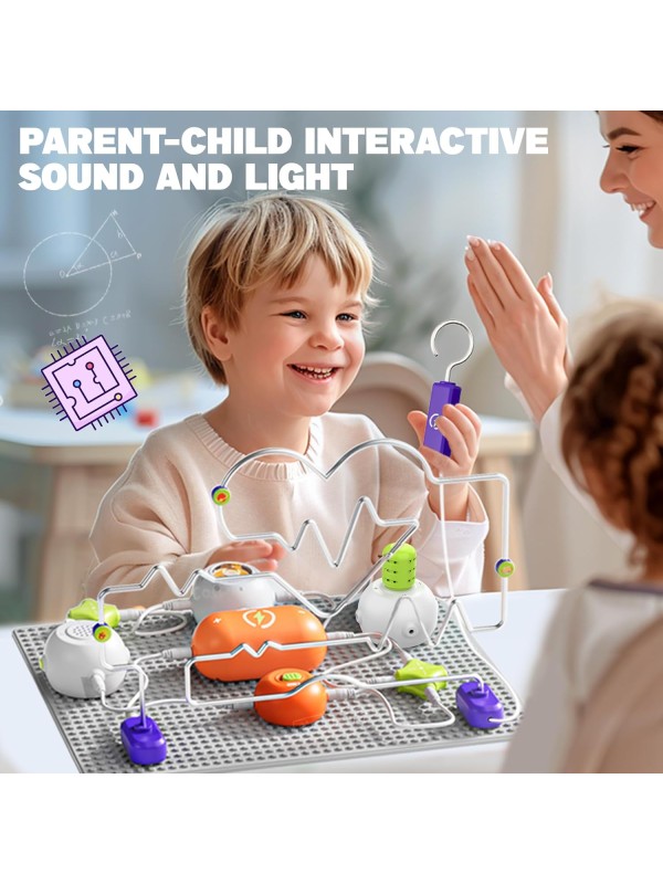 Science Kits for Kids - STEM Kits for Kids, Electronics Exploration Kit, Over 420 Projects, 35 Circuit Parts, STEM Educational Toy Gifts for Kids Boys Girls Ages 3 4 5 6 7 8 9 10 11 12