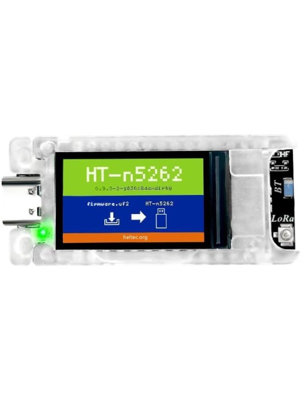 Heltec Mesh Node T114 V2 Meshtastic Tracker Nordic nRF52480 SX1262 LoRa LoRaWAN 915MHz Positioning 1.14-inch Display Development Kit Solar Panel Power Supply with BLE WiFi (T114 with Screen GNSS Case)