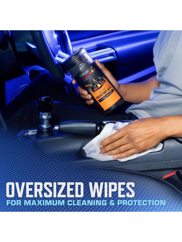 Armor All Podium Series 3-Piece Protect & Shine Car Detailing Kit Developed with Oracle Red Bull Racing, Includes Hybrid Ceramic Exterior Detailer, Tire Shine, and Interior Protectant, 16 fl oz Each