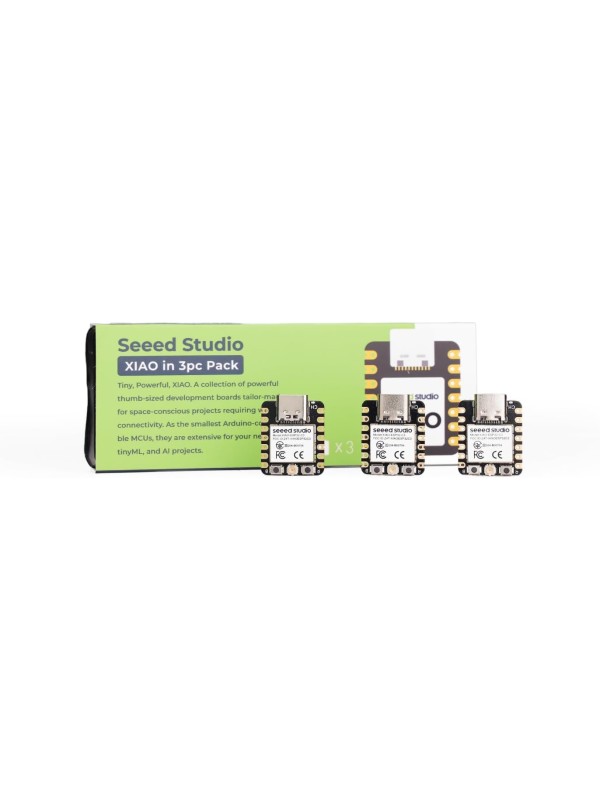 Seeed Studio XIAO ESP32 S3 Sense - 2.4GHz Wi-Fi, BLE 5.0, OV2640 Camera Sensor, Digital Microphone, 8MB PSRAM, 8MB Flash, Battery Charge Supported, Rich Interface, IoT, Embedded ML …